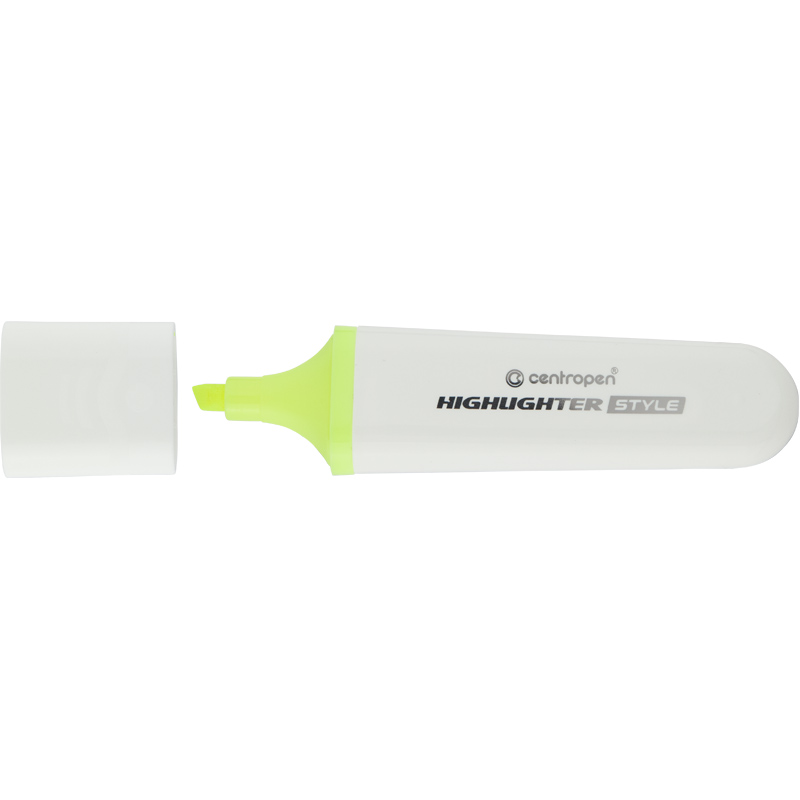 Маркер CENTROPEN Highlighter Style 6252/15, 1-4,6 мм клиноподібний жовтий